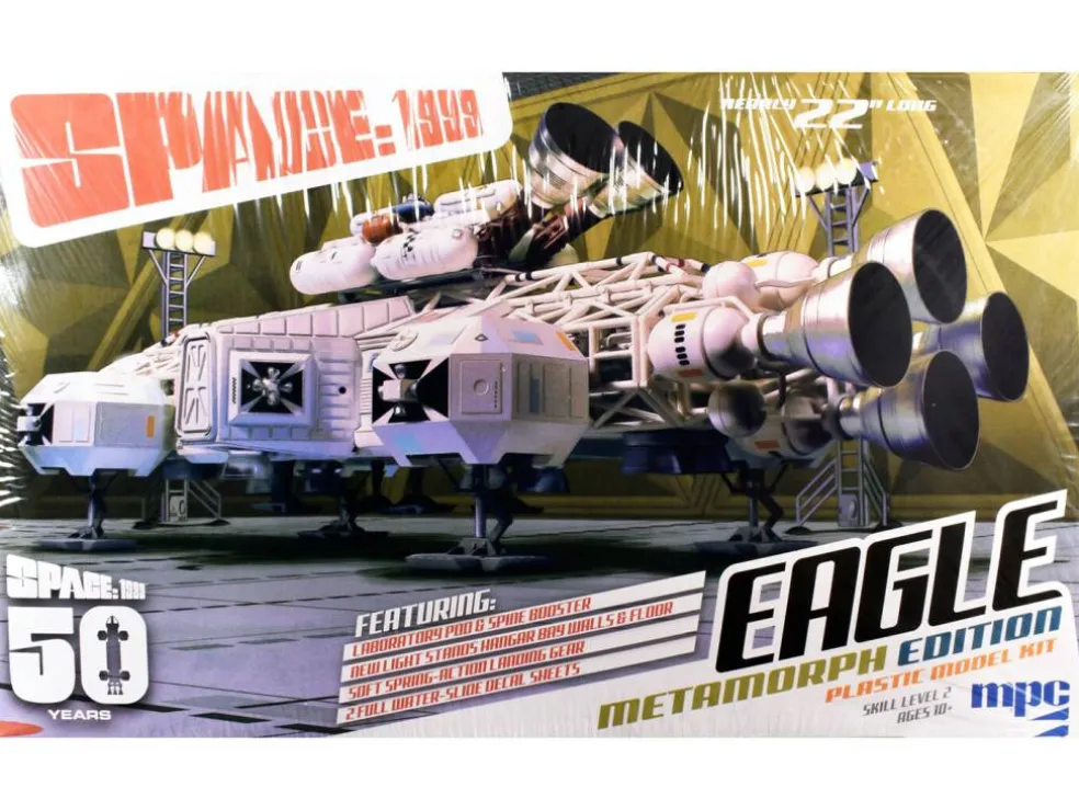 Skill 2 Model Kit Eagle Transporter Metamorph Edition "Space: 1999" (1975-1977) TV Series 1/48 Plastic Model by MPC