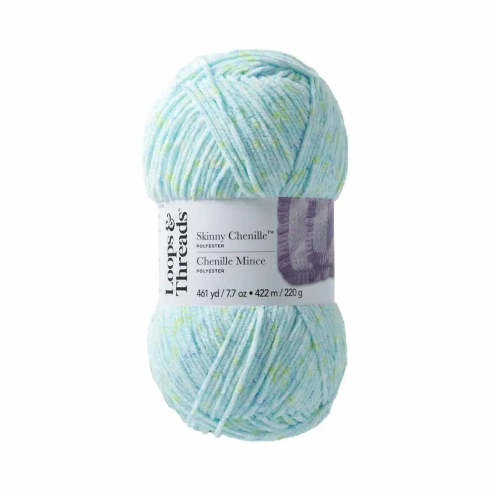 Skinny Chenille™ Multi Yarn by Loops & Threads®