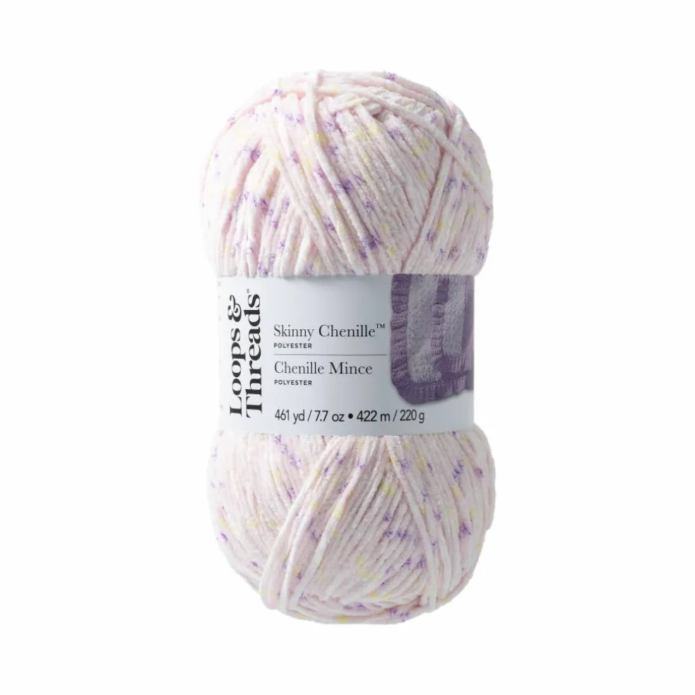 Skinny Chenille™ Multi Yarn by Loops & Threads®