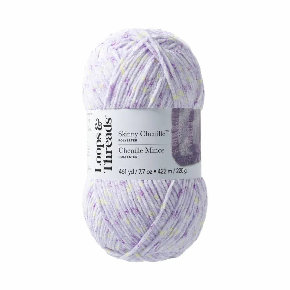 Skinny Chenille™ Multi Yarn by Loops & Threads®