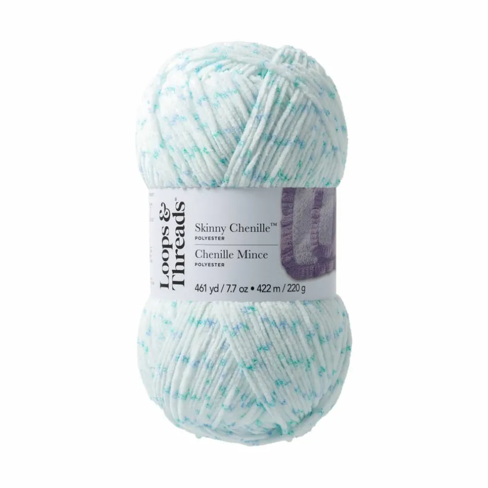Skinny Chenille™ Multi Yarn by Loops & Threads®