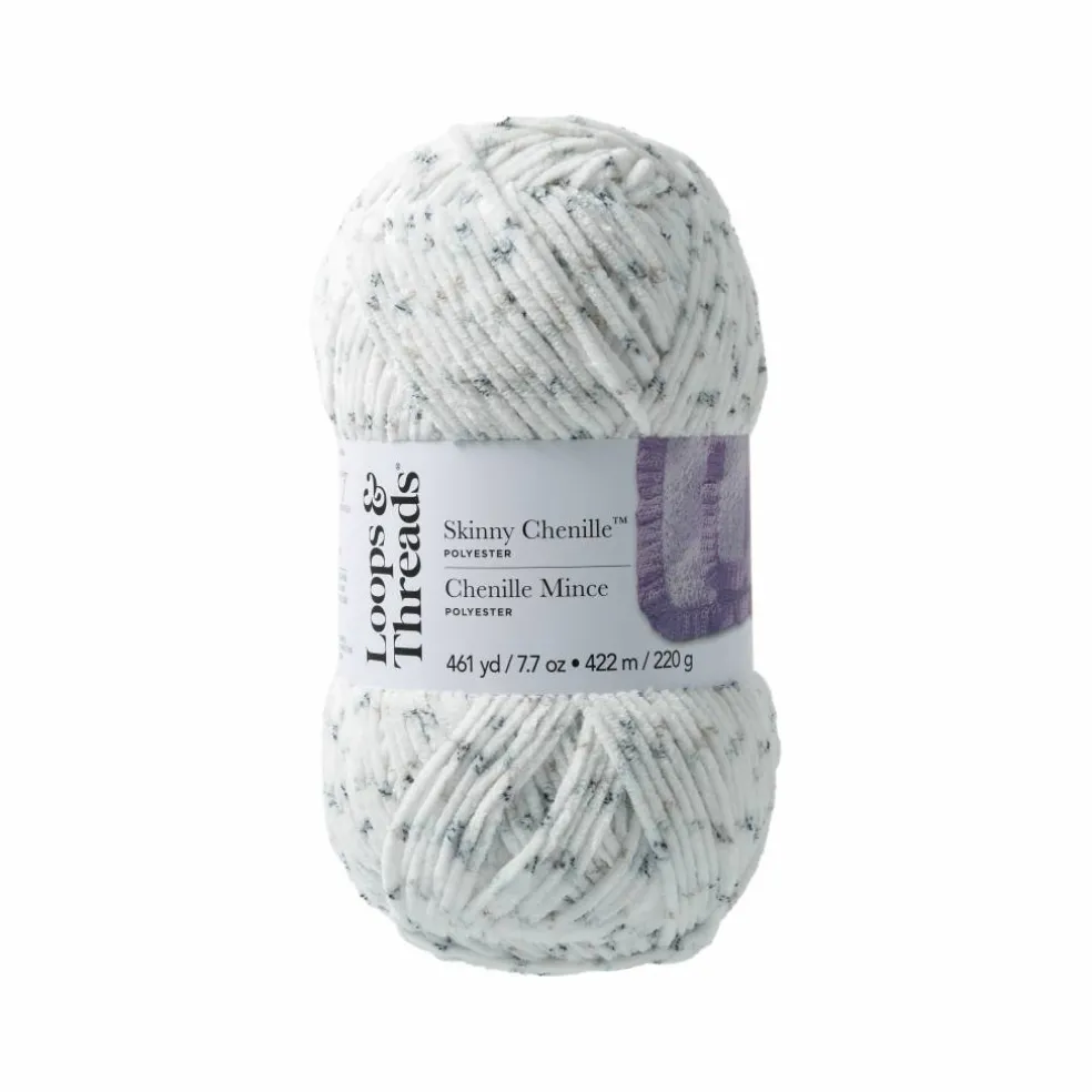 Skinny Chenille™ Multi Yarn by Loops & Threads®