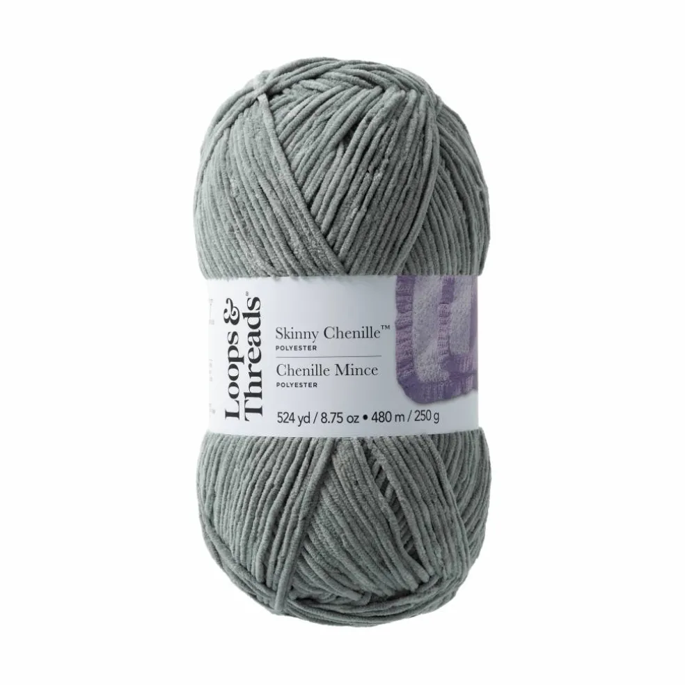 Skinny Chenille™ Yarn by Loops & Threads®