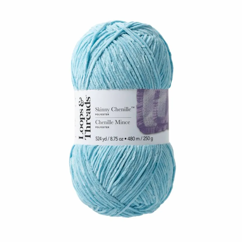 Skinny Chenille™ Yarn by Loops & Threads®