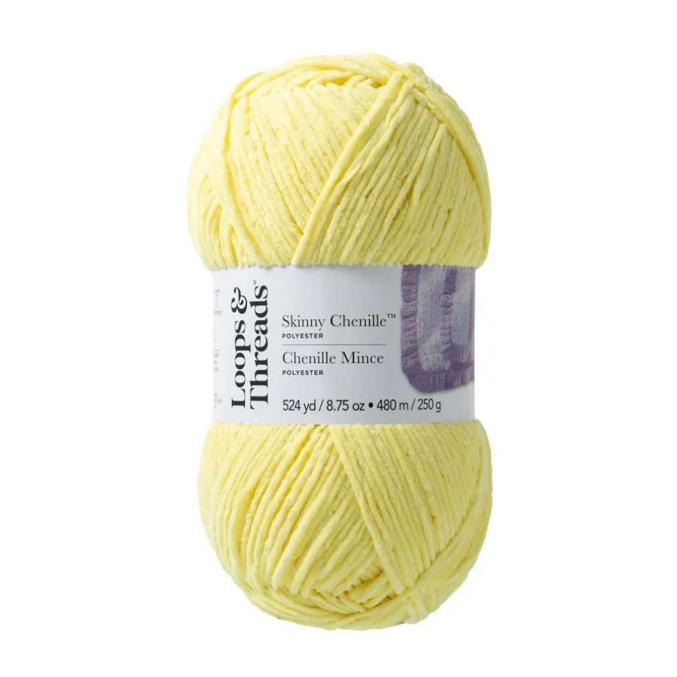 Skinny Chenille™ Yarn by Loops & Threads®