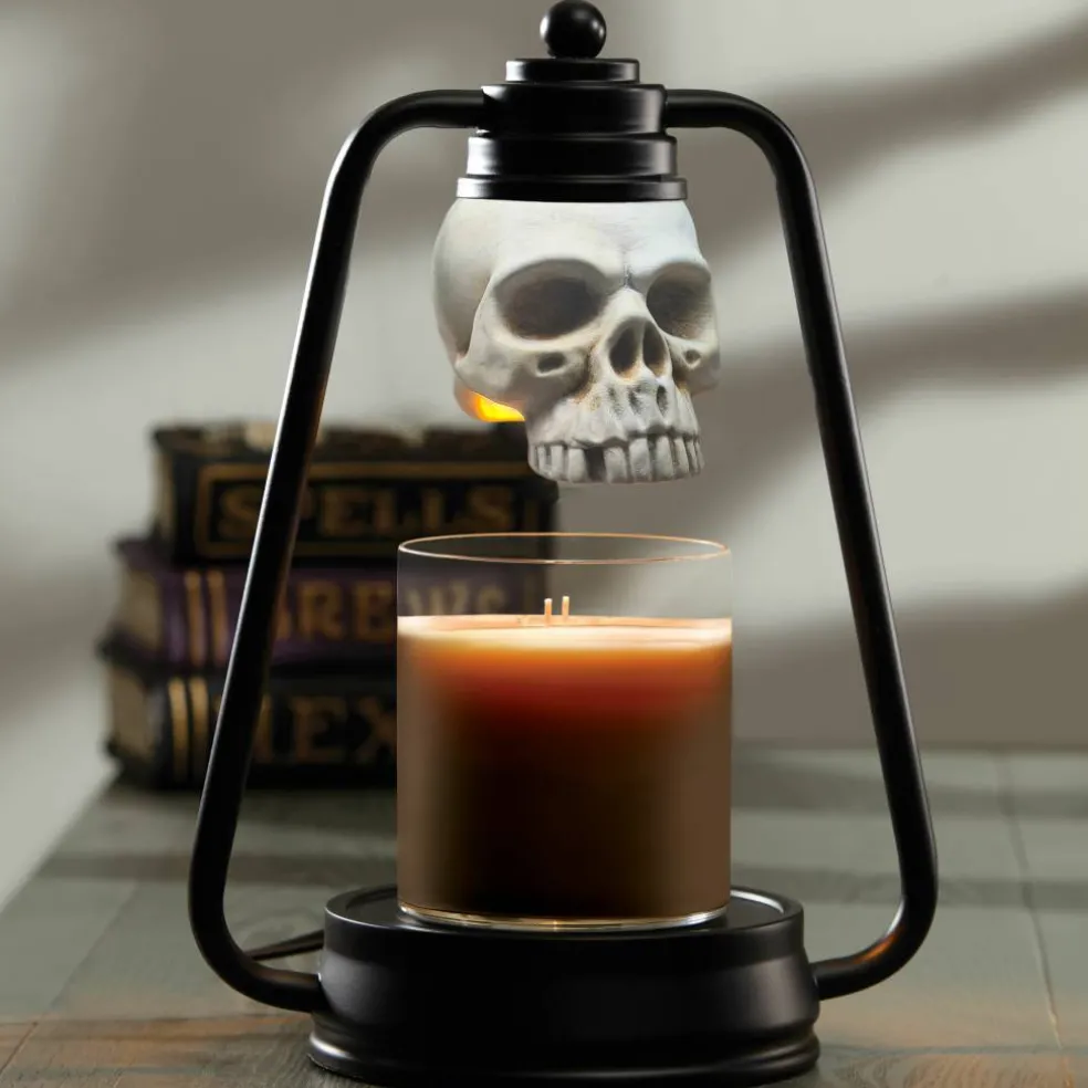 12" Skull Candle Warmer Lamp by Ashland®