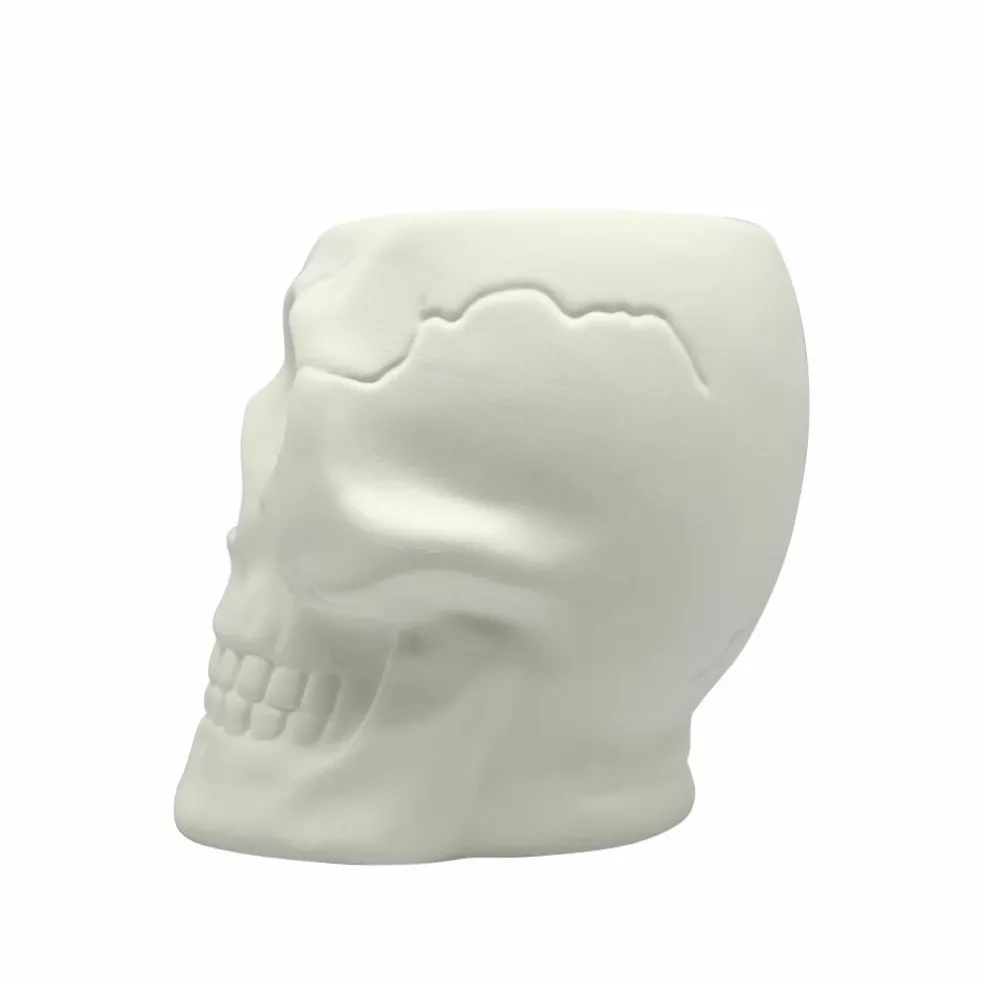 6.25" Skull DIY Ceramic Vase by Make Market®