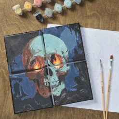 Skull Paint-by-Number Gallery Mini Kit by Artist's Loft®
