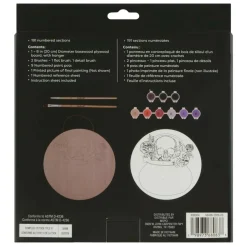 8" Skull Paint-by-Number Plywood Surface Kit by Artist's Loft®
