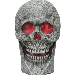 Skull With Light And Sound For Halloween Decoration 24" Length