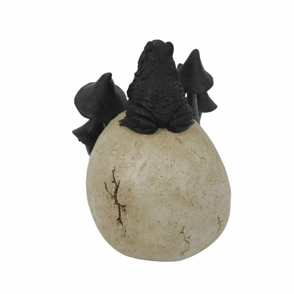 7.75" Skull with Mushrooms & Frog Tabletop Décor by Ashland®