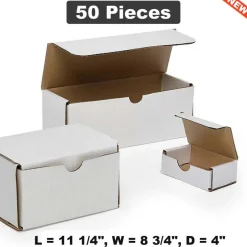 Slim Storage Box - 11 1/4 x 8 3/4 x 4 Inch