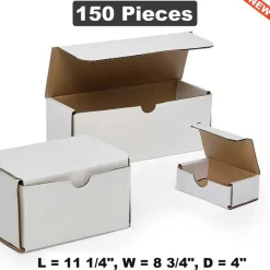 Slim Storage Box - 11 1/4 x 8 3/4 x 4 Inch