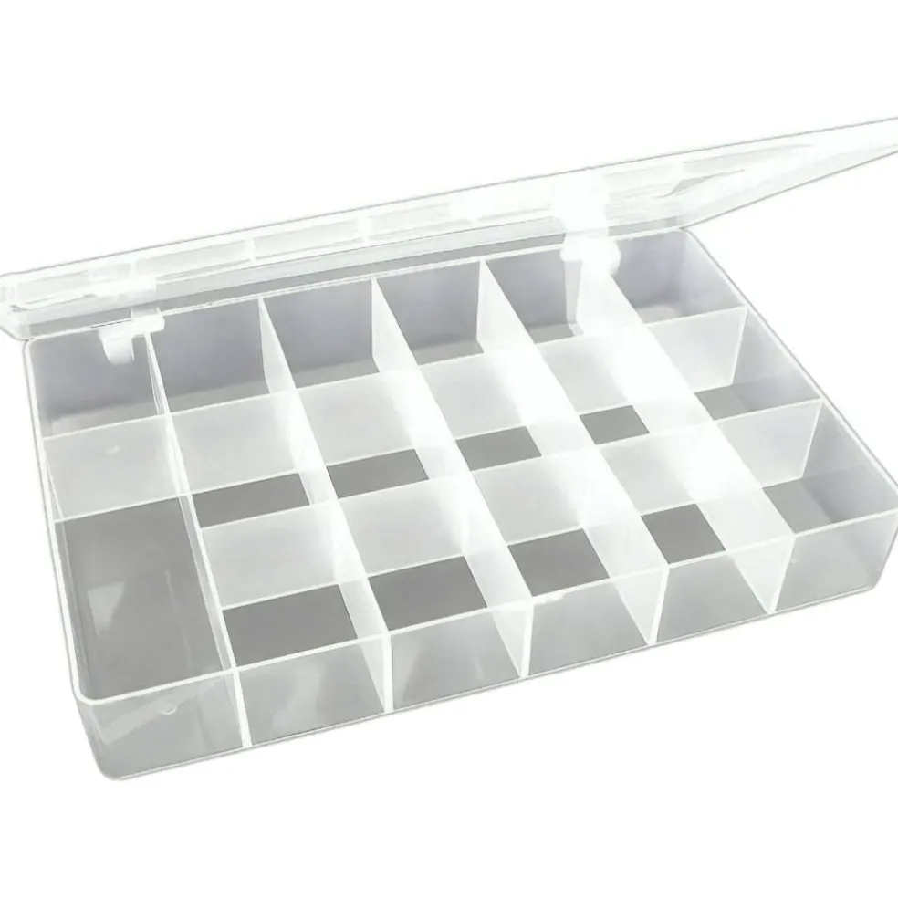 17 Slot Bead Watch Parts Storage Box Craft Organizer