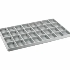 96 Slot Body Jewelry Coin Display Showcase Travel Tray