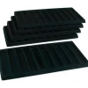 50 Slot Bracelet & Watch Display Tray Black Showcase