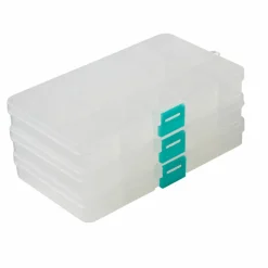 Small Clear Bead Storage Cases, 3ct. by Bead Landing™