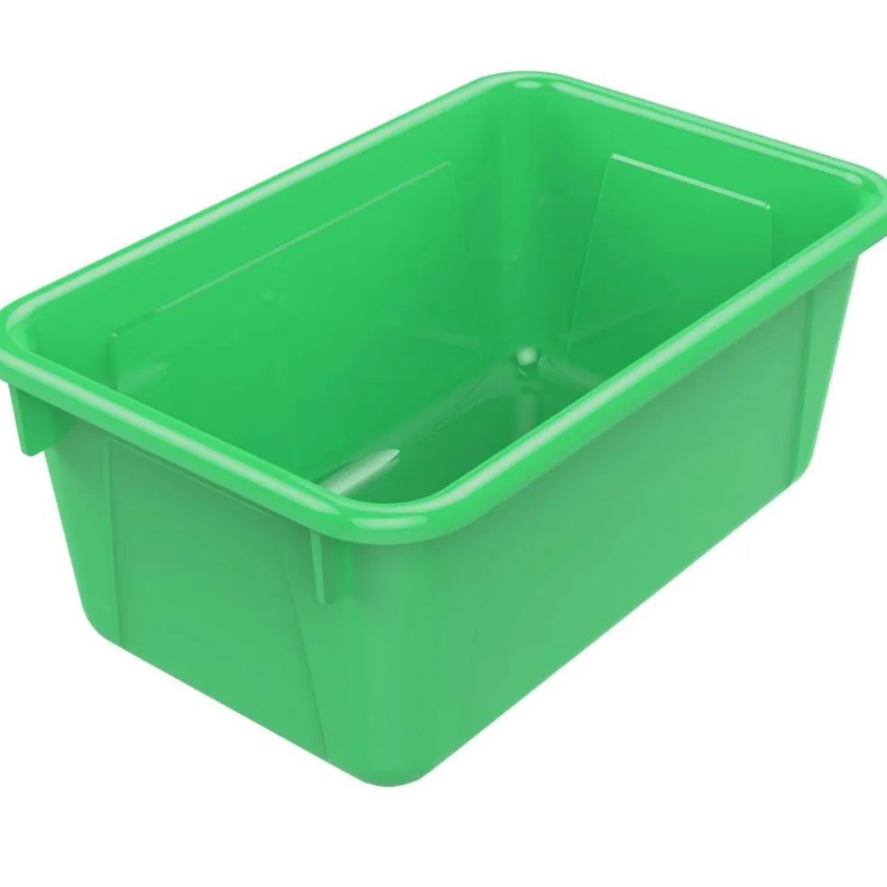 Small Cubby Bin, Green