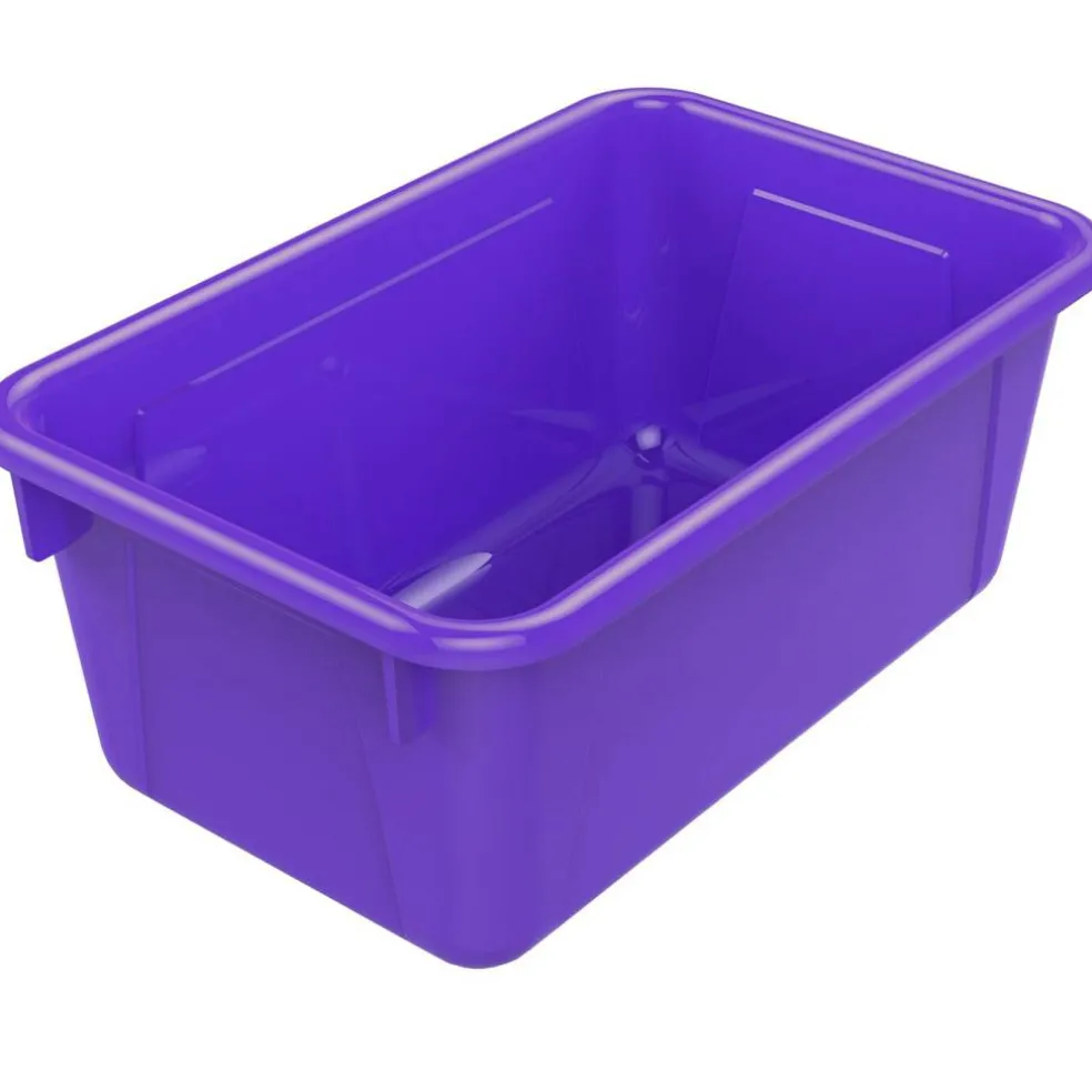 Small Cubby Bin, Purple