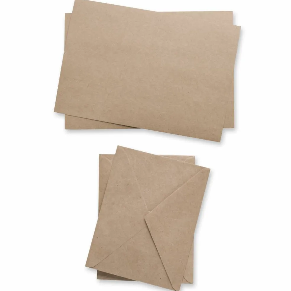 Small Kraft Cards & Envelopes by Recollections®, 4" x 5.5"