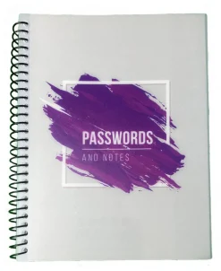 Small password keeper book with alphabetical tabs RE-FOCUS THE CREATIVE OFFICE