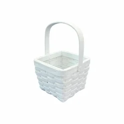 Small White Square Basket by Ashland®