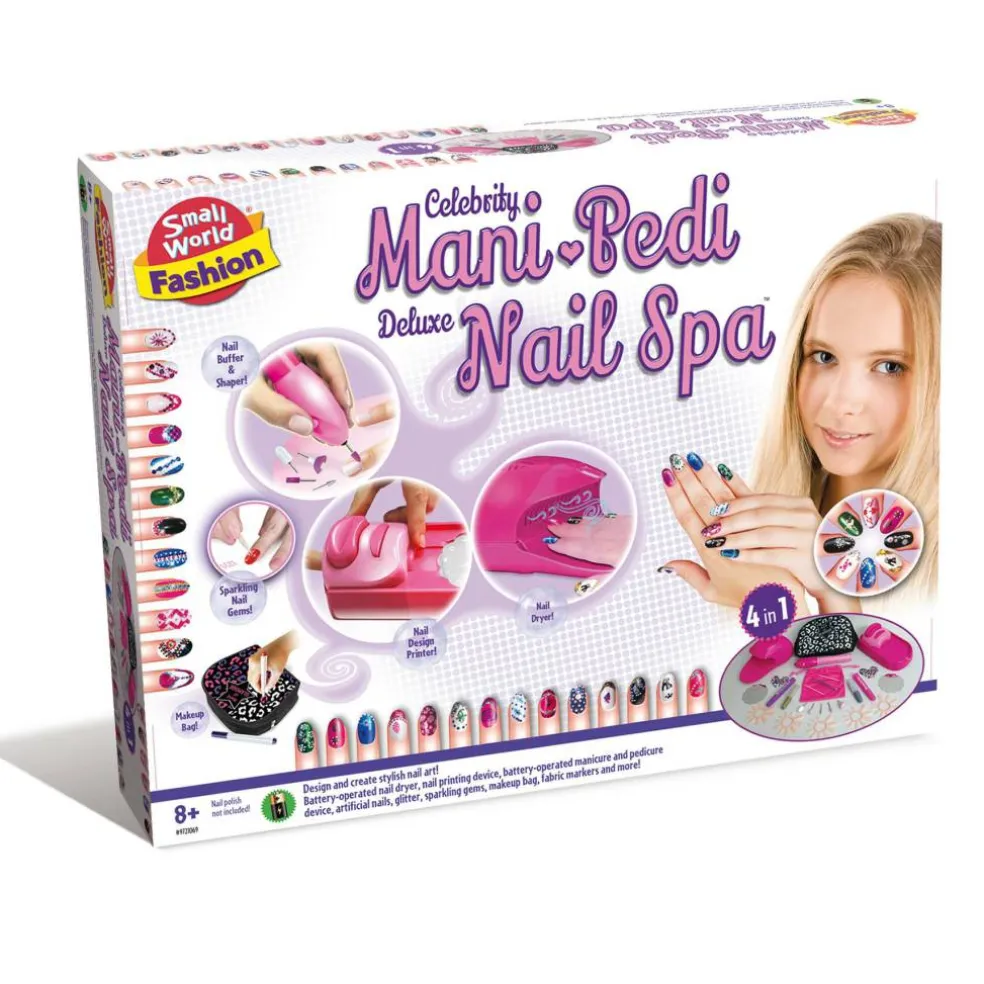 Small World Toys Celebrity Mani Pedi Deluxe Nail Spa Kit