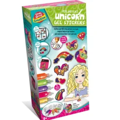 Small World Toys Peel & Place Unicorn Gel Stickers Kit