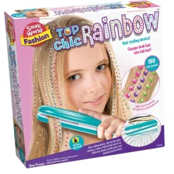 Small World Toys Top Chic Rainbow Hair Styling Kit