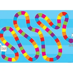 Smart Poly™ Blank Game Board Blank Chart, Dry-Erase Surface, 13" x 19"