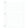 Smart Poly™ Notebook Page Chart, Dry-Erase Surface, 13" x 19"