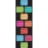 Smart Poly™, The Original Fun Mat™, Mat Runner, 15.5" x 47", Days of the Week, Chalk Loop
