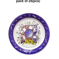 Smash Bowl Party 9 Inch Plates | Refreshments, activities, and decorations | Raheev®