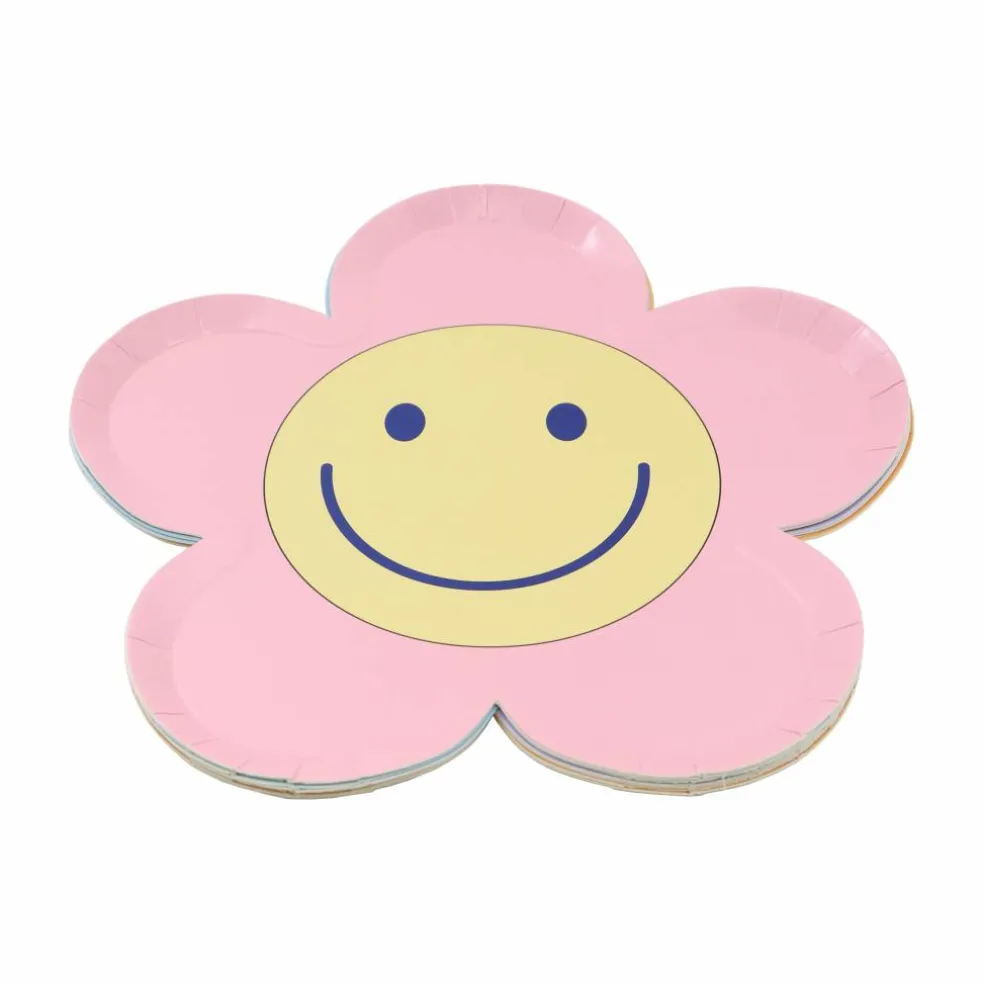 7" Smiling Flower Dinner Plates, 8ct. by Celebrate It™