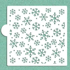 Snowflakes Cookie & Craft Stencil | CM036 by Designer Stencils |