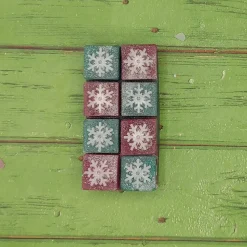 Snowflakes Wax Melt Snap Bar Silicone Mold
