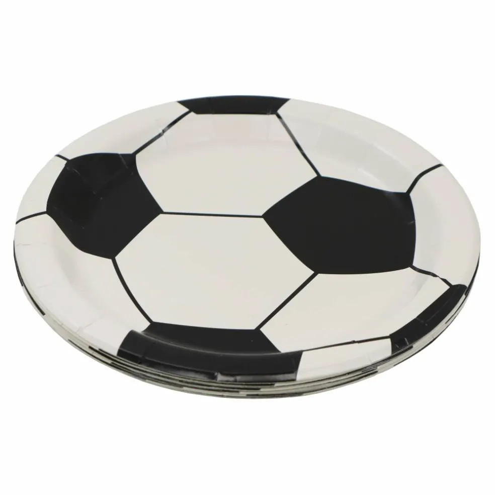 7" Soccer Ball Paper Snack Plates, 10ct. by Celebrate It™