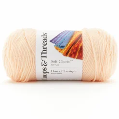 Soft Classic™ Solid Yarn by Loops & Threads®