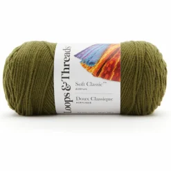 Soft Classic™ Solid Yarn by Loops & Threads®