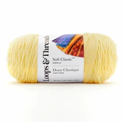 Soft Classic™ Solid Yarn by Loops & Threads®