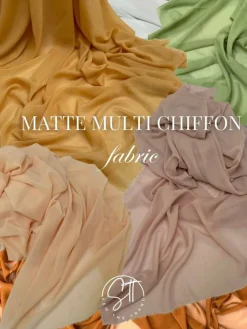 Soft Matte Chiffon Fabric by the Yard, 58" Wide Sheer Lightweight Fabric for Wedding Arch, Chuppah, Backdrop, Ceiling Drapes for Wedding