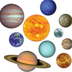 Solar System Party Cutouts 10/Pkg