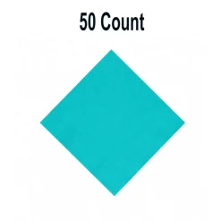 Solid Color Luncheon Napkins Bulk 50 Pc Paper Party Supplies Set