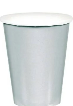 Solid Color 9oz Paper Cups – 20 Cups/Pack or 240 Cups/Case