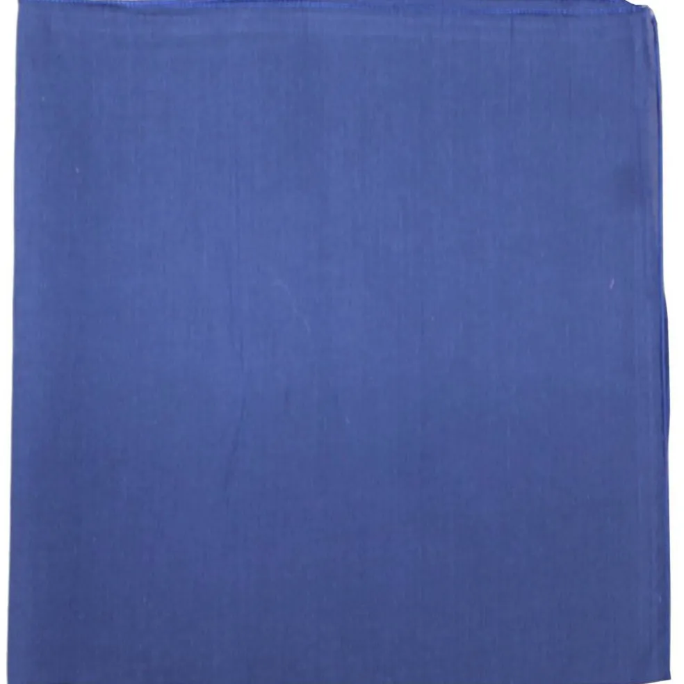 Solid 100% Cotton Unisex Bandana - 8 Pack