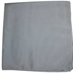 Solid 100% Cotton Unisex Bandana - 4 Pack