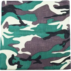 Solid 100% Cotton Unisex Bandana - 4 Pack