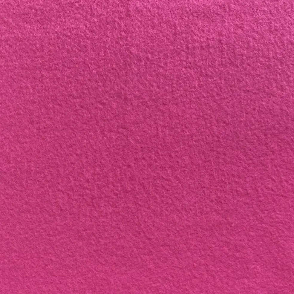 Solid Deep Pink Anti-Pill Fleece Fabric (Medium Weight) | By The Yard