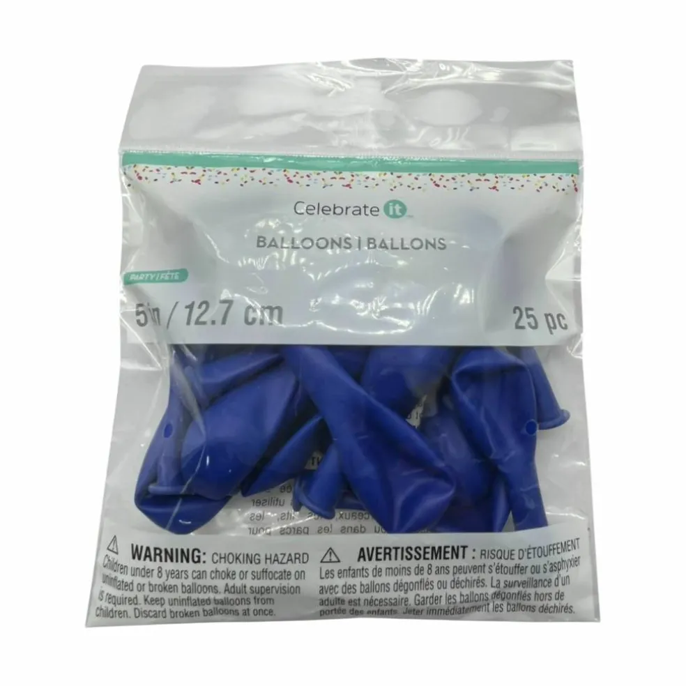 5" Solid Latex Balloons, 25ct. by Celebrate It™