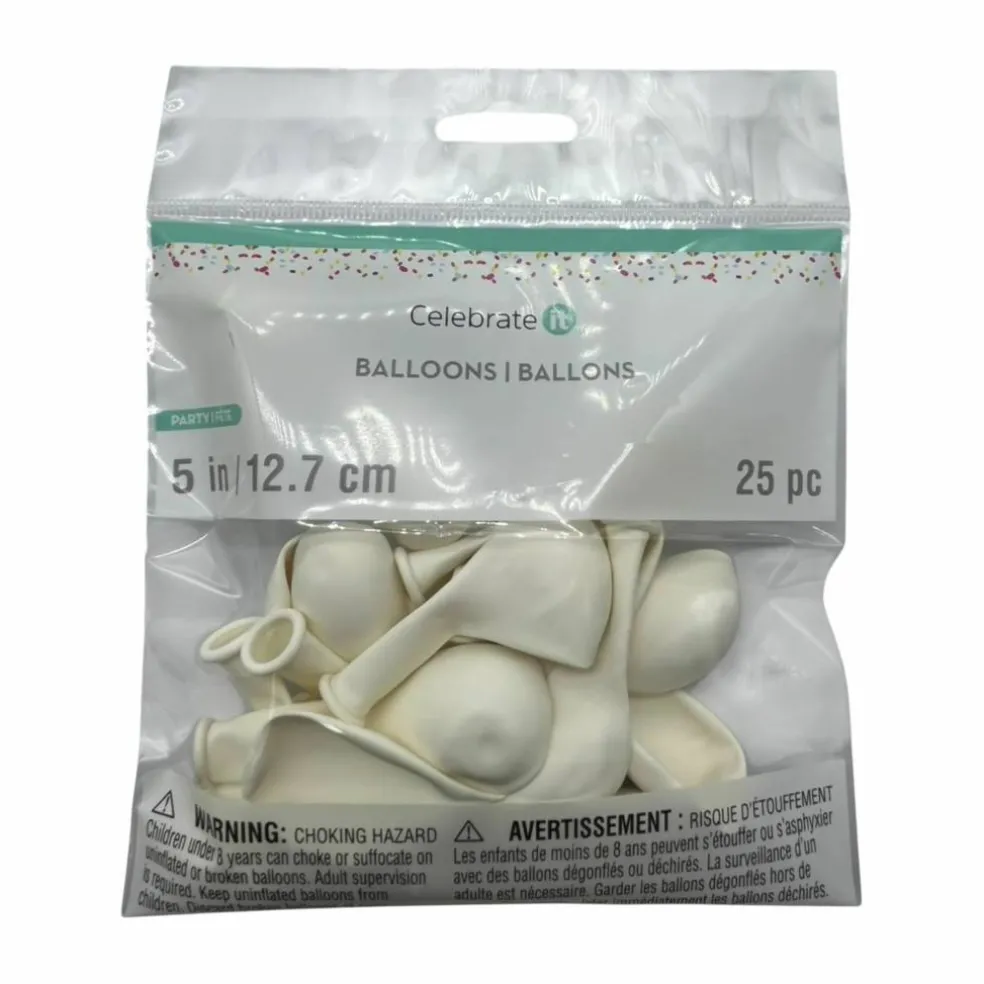 5" Solid Latex Balloons, 25ct. by Celebrate It™